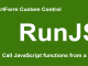runjs custom control